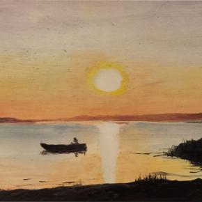 Abend am See